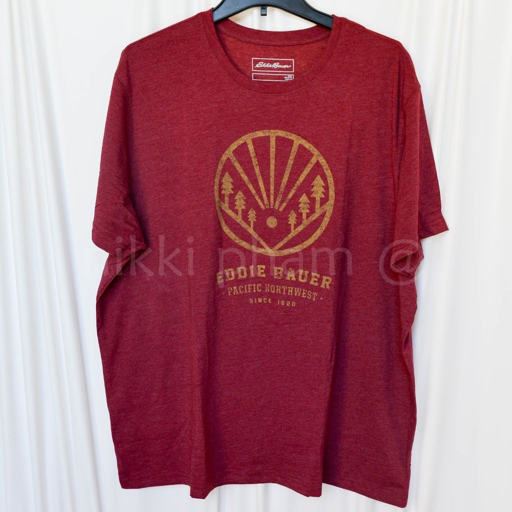 Eddie Bauer Men’s Tee, 2-pack in Blue size XXL - Picture 4 of 11